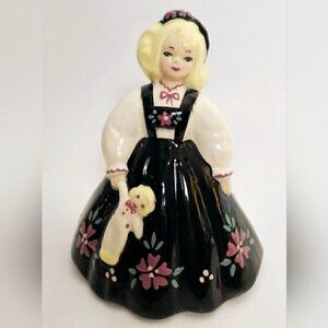 Vintage Squire Ceramics Figurine Girl with Doll – Zaida – California Pottery